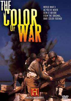 DVD Color of War: WWII Book