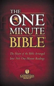 Paperback One Minute Bible-Hcsb: The Heart of the Bible Arranged Into 366 One-Minute Readings Book
