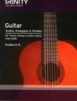 Paperback Guitar & Plectrum Guitar Scales & Exercises Grade 6-8 from 2016 Book