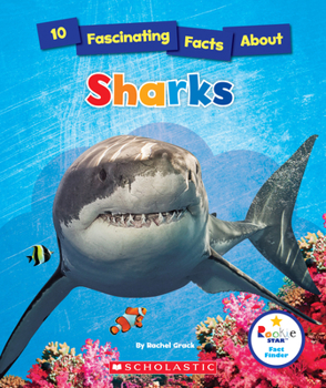 Paperback 10 Fascinating Facts about Sharks (Rookie Star: Fact Finder) Book