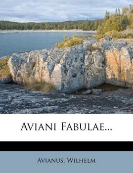 Paperback Aviani Fabulae... [Latin] Book