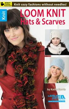Paperback Loom Knit Hats & Scarves Book