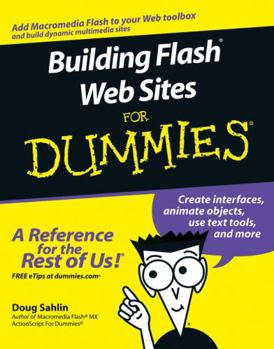 Paperback Building Flash Web Sites for Dummies Book