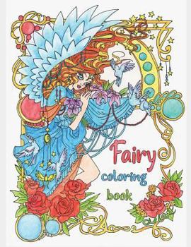 Paperback Fairy Coloring Book: Relaxing Coloring Book for Adults and Teens Book