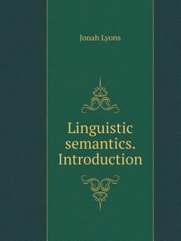 Paperback Linguistic semantics. introduction [Russian] Book