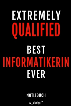 Paperback Notizbuch f?r Informatiker / Informatikerin: Originelle Geschenk-Idee [120 Seiten liniertes blanko Papier] [German] Book