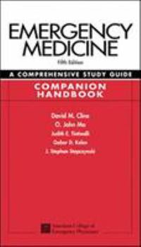 Paperback Emergency Medicine: A Comprehensive Study Guide 5th Edition Companion Handbook Book