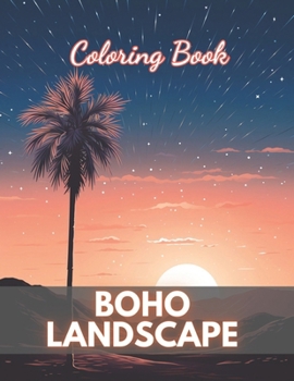 Paperback Boho Landscape Coloring Book for Adults: 100+ High-Quality and Unique Coloring Pages Book