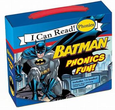 Paperback I Can Read! Phonics: Batman Phonics Fun Book