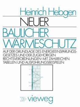 Paperback Neuer Baulicher Wärmeschutz [German] Book