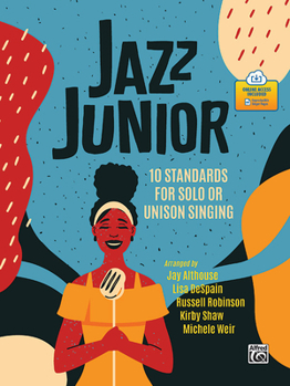 Paperback Jazz Junior: 10 Standards for Solo or Unison Singing, Book & Online PDF Book