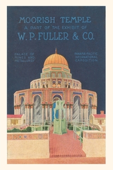 Paperback Vintage Journal Moorish Temple at Exposition Book