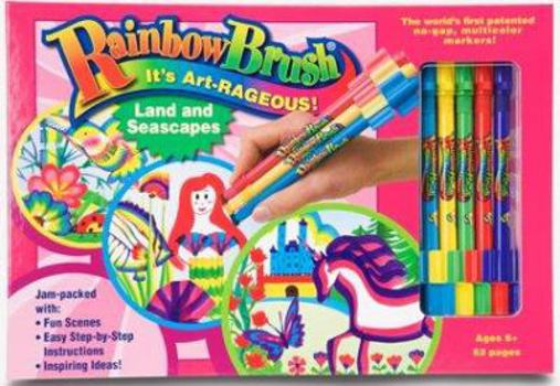 Paperback Rainbowbrush Land and Seascapes Book