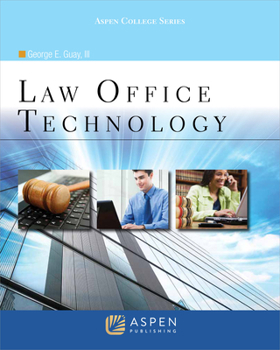 Paperback Law Office Technology Book