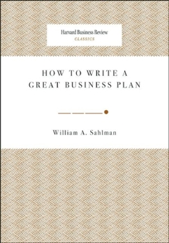 Paperback How to Write a Great Business Plan Book