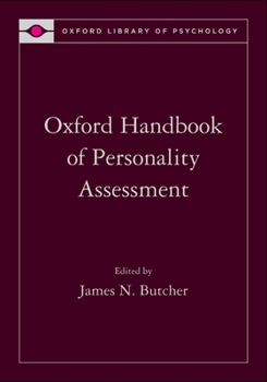 Hardcover Oxford Handbook of Personality Assessment Book