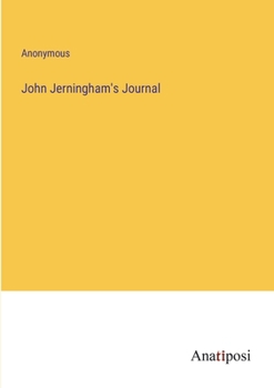 John Jerningham's Journal