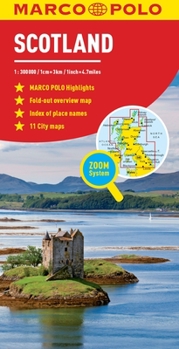 Map Scotland Marco Polo Map Book
