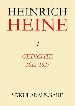 Hardcover Gedichte 1812-1827 [German] Book