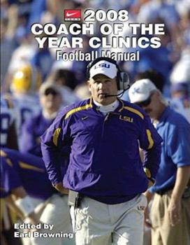 Paperback 2008 Coach of the Year Clinics Football Manual Book