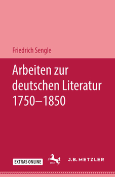 Hardcover Arbeiten Zur Deutschen Literatur 1750-1850 [German] Book