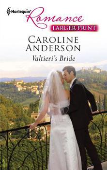Mass Market Paperback Valtieri's Bride [Large Print] Book