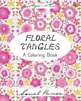 Paperback Floral Tangles: A Coloring Book