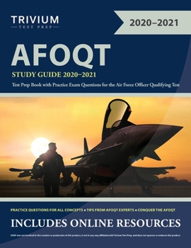 Paperback AFOQT Study Guide 2020-2021: Test Prep Book with Practice Exam Questions for the Air Force Office Qualifying Test Book