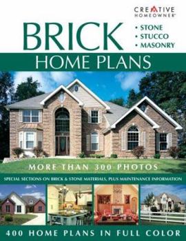 Paperback Brick Home Plans Book