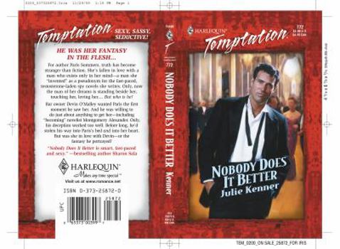 Mass Market Paperback Nobody Does It Better Book