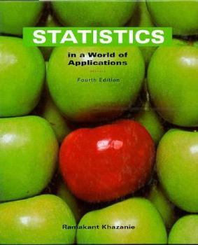 Hardcover Elementary Statistics in a World of Applications Book