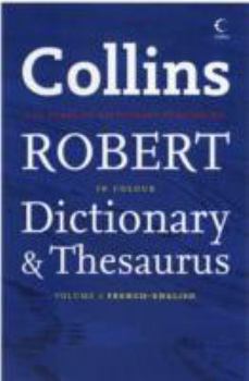 Hardcover Le Grand Robert & Collins Dictionnaire. [Volume 1], Francais-Anglais Book