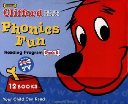 Paperback Clifford's Phonics Fun Box Set #5 Book