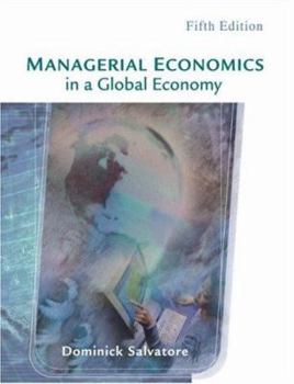 Hardcover Managerial Economics in a Global Economy with Economic Applications Card Book