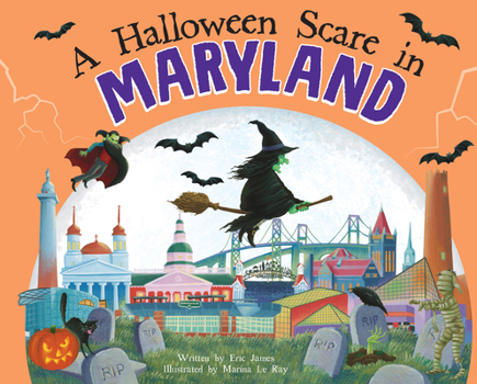 Hardcover A Halloween Scare in Maryland Book