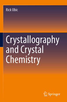 Paperback Crystallography and Crystal Chemistry Book