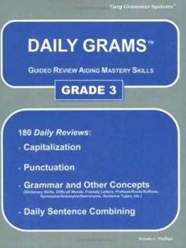 Paperback Daily Grams Guided Review Aiding Mastery Skills Book