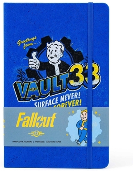 Hardcover Fallout: The Official Hardcover Journal of Vault 33 Book