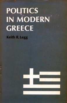 Hardcover Politics in Modern Greece Book