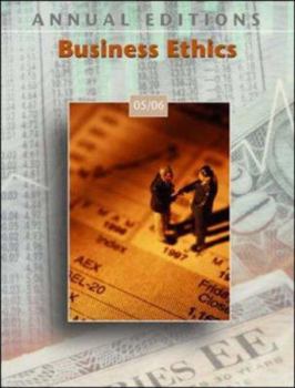 Paperback Annual Editions: Business Ethics 05/06 Book