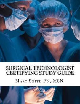 Paperback Surgical Technologist Certifying Study Guide Book