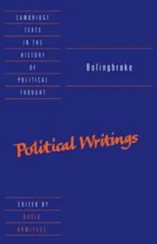 Electronics Bolingbroke: Political Writings Book