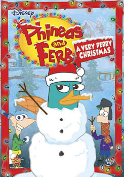 DVD Phineas & Ferb: A Very Perry Christmas Book