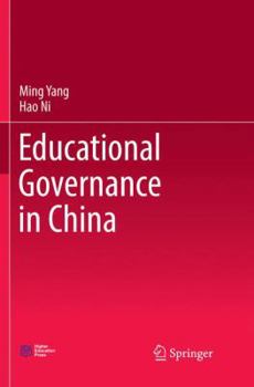 Paperback Educational Governance in China Book