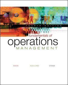 Hardcover Fundamentals of Operations Management Book