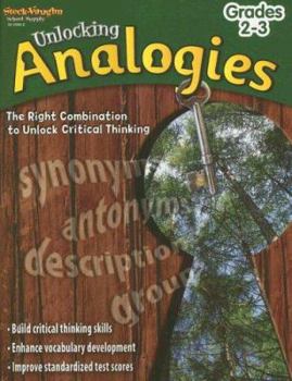 Paperback Unlocking Analogies Reproducible Grades 2-3 Book