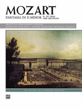 Paperback Fantasia in D Minor, K. 397: Sheet Book