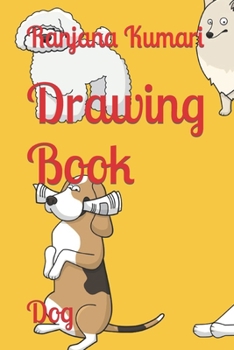 Paperback Drawing Book: Dog Book