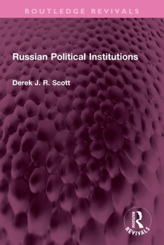 Paperback Russian Political Institutions Book