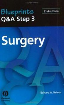 Paperback Blueprints Q&A Step 3 Surgery Book